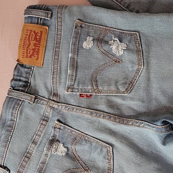 Levi's high rise girls skinny jeans - Picture 3 of 8